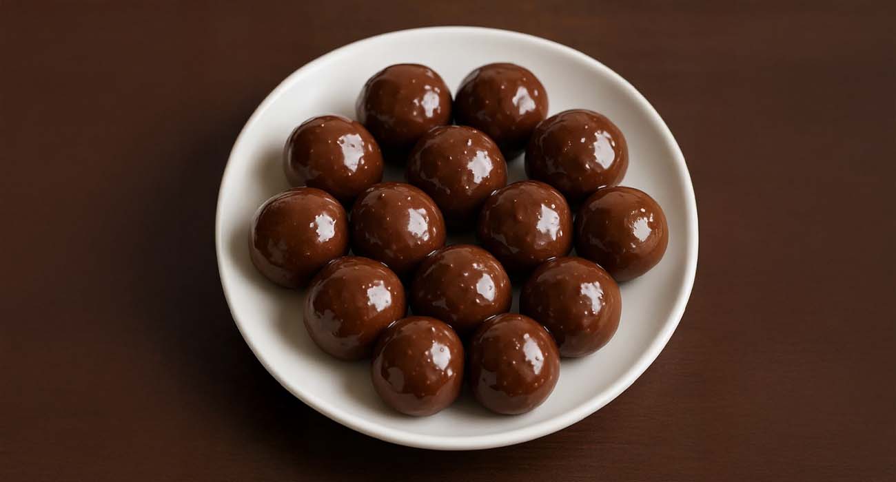 Bites energéticos de pretzel, mantequilla de cacahuate y chocolate