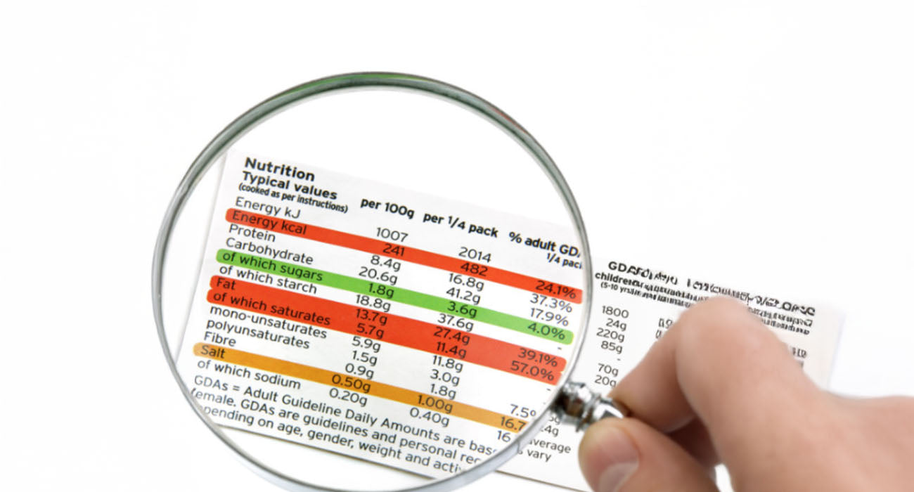 Cómo usar la información de etiquetas para comparar productos similares