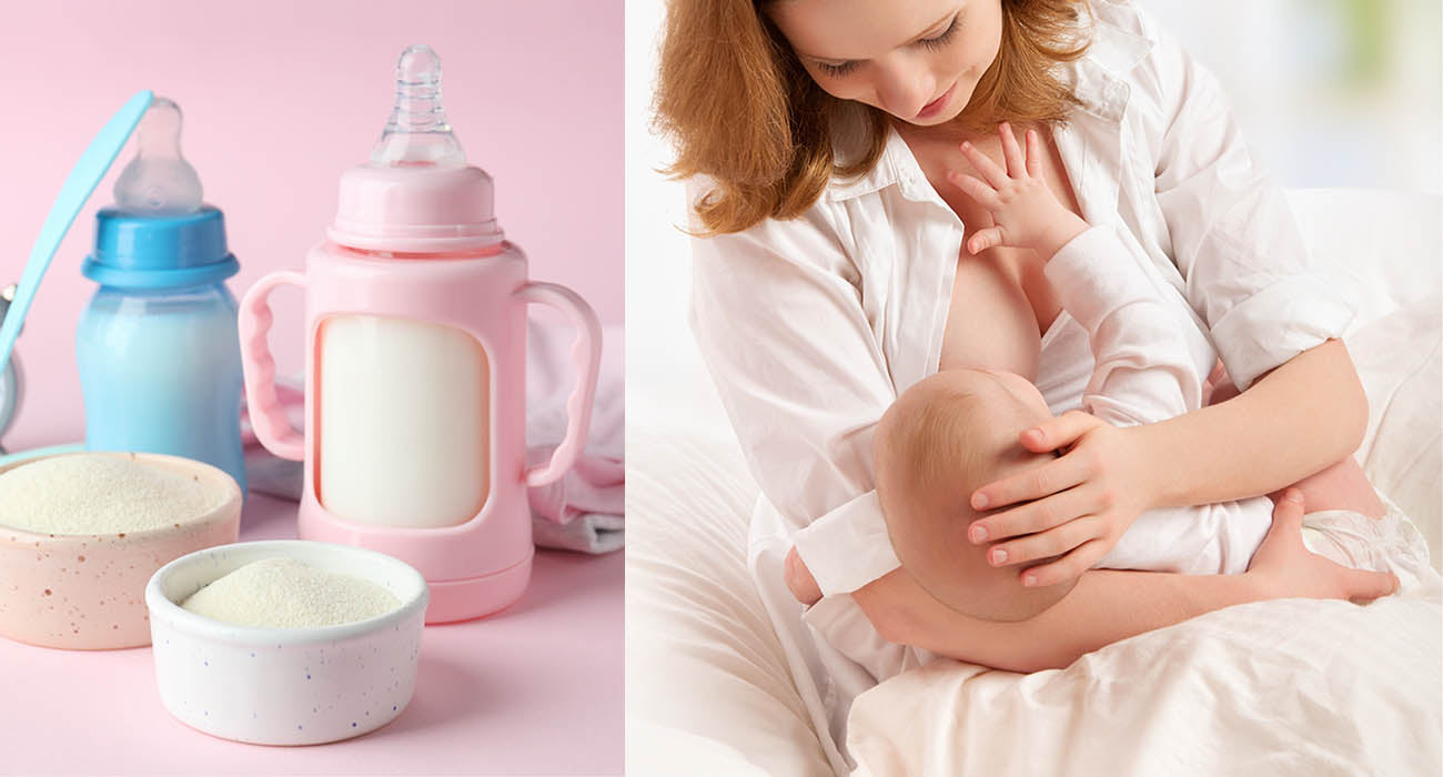 Leche Materna VS Fórmula Infantil