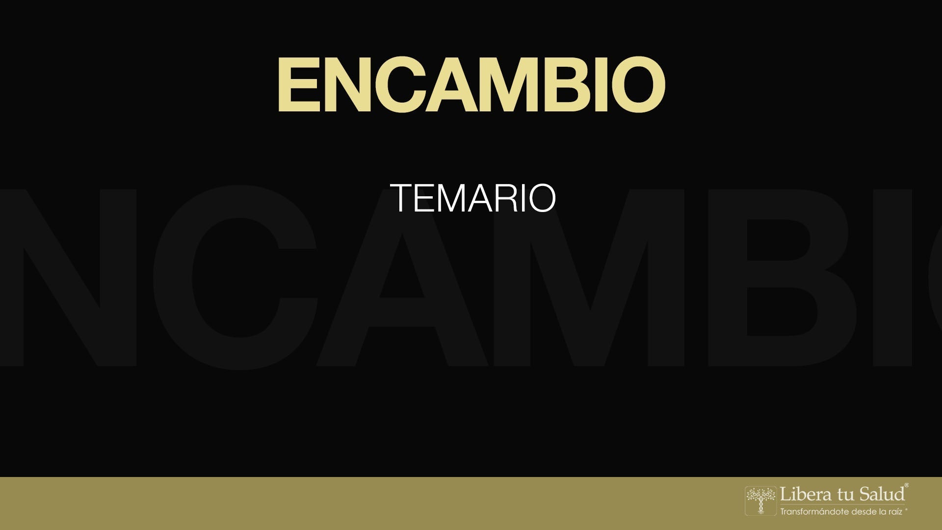 PROGRAMA MENOPAUSIA: TEMARIO