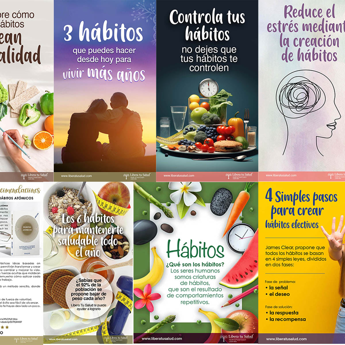Todo sobre los hábitos  en Libera Tu Salud