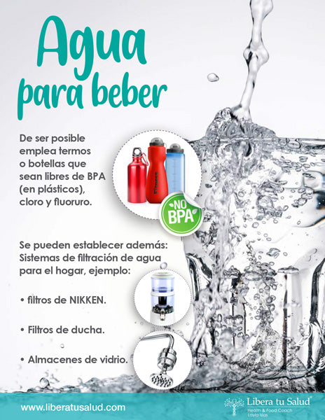 Agua para beber