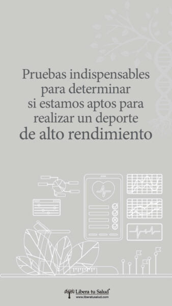 Pruebas indispensables para determinar si estamos aptos para realizar un deporte de alto rendimiento