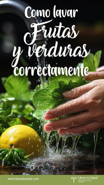 Cómo lavar frutas y verduras correctamente