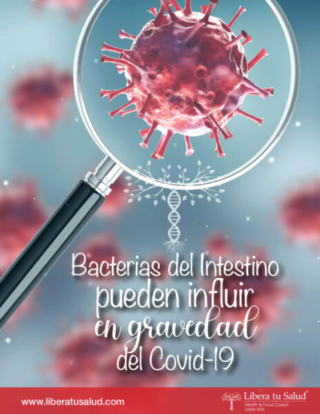 Bacterias del intestino pueden influir en gravedad del Covid-19