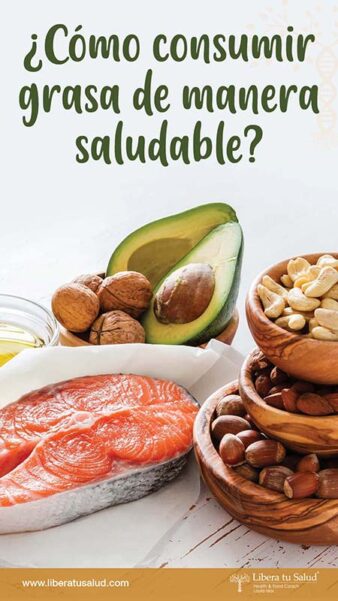 ¿Cómo consumir grasa de manera saludable?