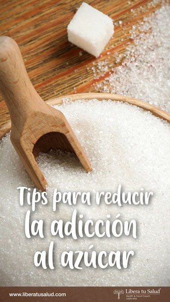 Tips para reducir la adicción al azúcar