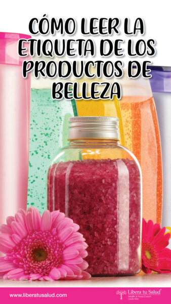 Cómo leer la etiqueta de los productos de belleza