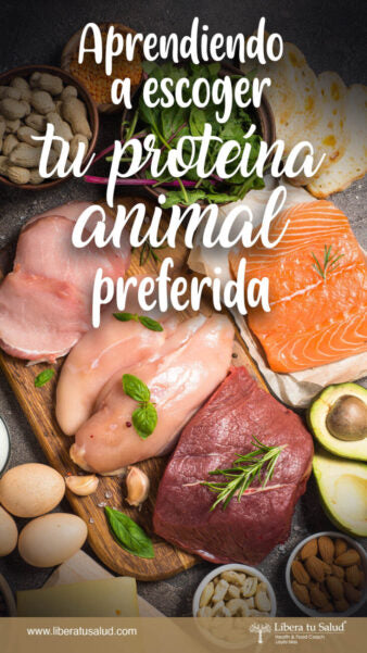 Aprendiendo a escoger tu proteína animal preferida