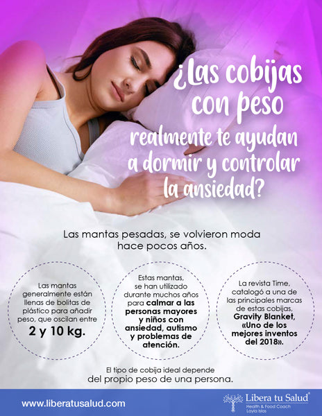 ¿Las cobijas con peso realmente te ayudan a dormir y a controlar la ansiedad?