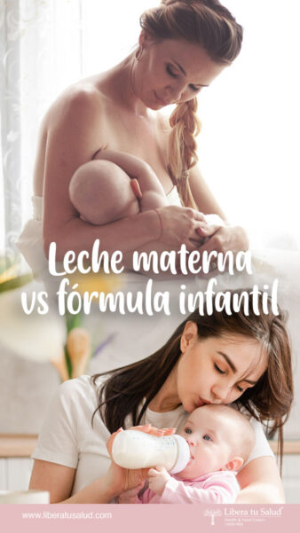 Leche materna vs fórmula infantil PORTADA